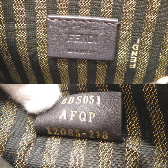 Fendi Sunshine Shopper Mini Women's Shoulder Bag 8BS051 Raffia Beige - Picture 7 of 10